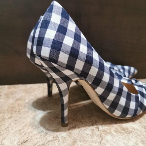 Maje checked twisted pump heels - Picture 8 of 8